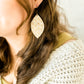 Chevron Cork Jane Dangles