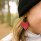 Happy Heart Dangles collab with The Minimal Mom