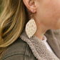 Chevron Cork Jane Dangles